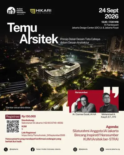 🔴 TEMU ARSITEK ⚫️Prinsip Dasar Desain Tata Cahaya dalam Desain ArsitekturBagaimana pencahayaan 