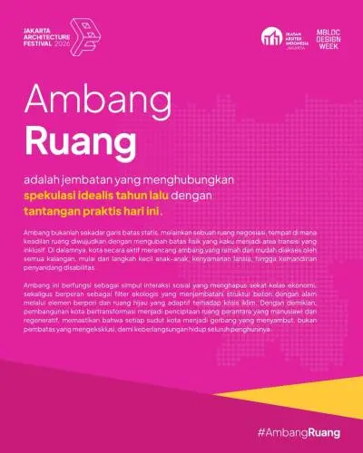 OPEN CALL — PAMERAN JAKARTA ARCHITECTURE FESTIVAL 2026AMBANG RUANG bukan sekadar batas, tetapi r (4)