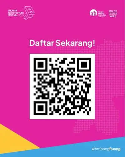 OPEN CALL — PAMERAN JAKARTA ARCHITECTURE FESTIVAL 2026AMBANG RUANG bukan sekadar batas, tetapi r (9)